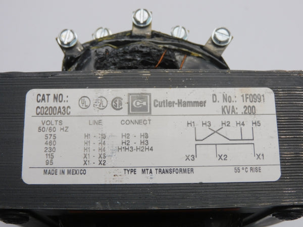 CUTLER HAMMER C0200A3C 575V NSNP