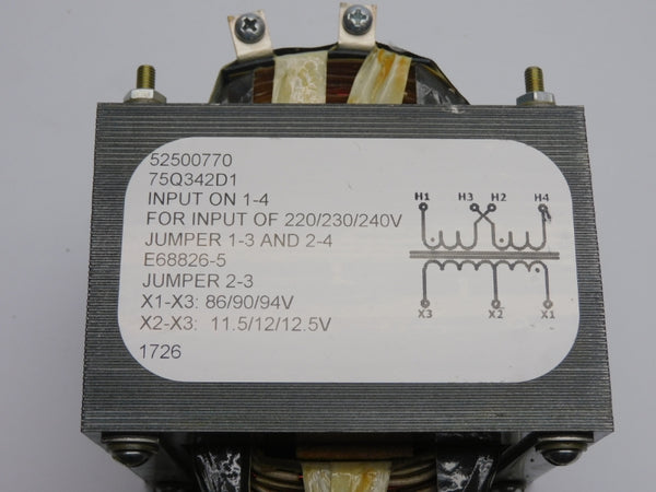 TRANSFORMER 75Q342D1 240V NSNP