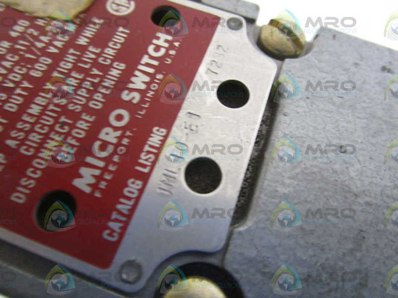 MICRO SWITCH 1ML10-E1 UNMP