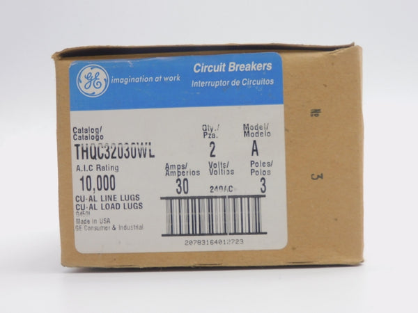 GENERAL ELECTRIC THQC32030WL 240VAC 30A (PKG OF 2) NSMP