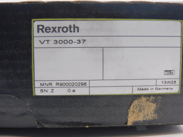 REXROTH VT3000-37 R900020298 NSMP