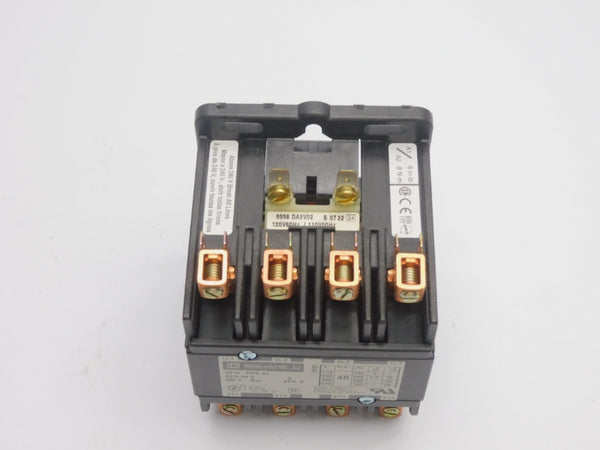 SQUARE D 8910DPA44V02 SER. B 110-120V 40A NSMP