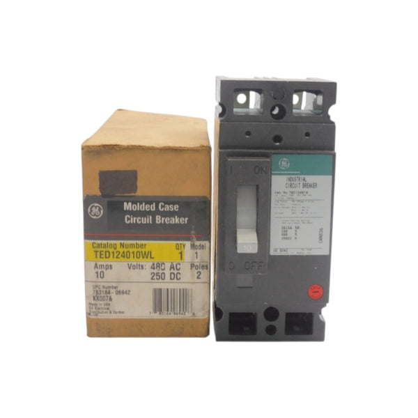 GENERAL ELECTRIC TED124010WL 480VAC 10A (GREEN) NSMP