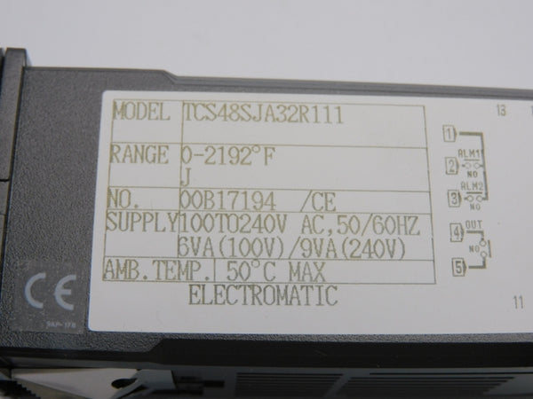 ELECTROMATIC TCS48SJA32R111 100-240VAC NSMP