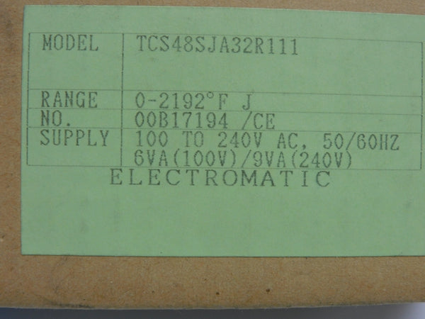 ELECTROMATIC TCS48SJA32R111 100-240VAC NSMP