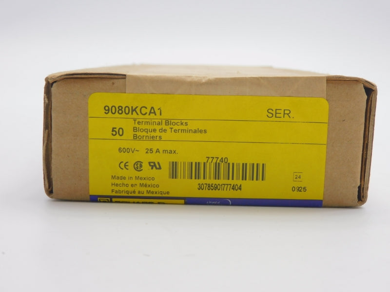 SQUARE D 9080KCA1 600V 25A (PKG OF 50) NSFS