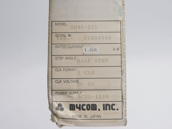 MYCOM, INC. SD45-231 90-121VAC 1.88A NSMP