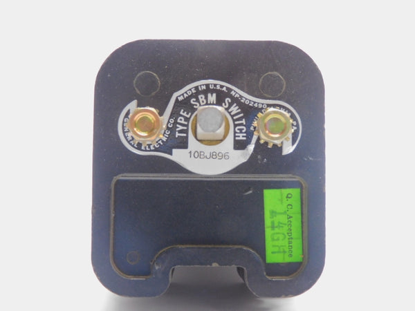 GENERAL ELECTRIC SBM10BJ896 NSNP