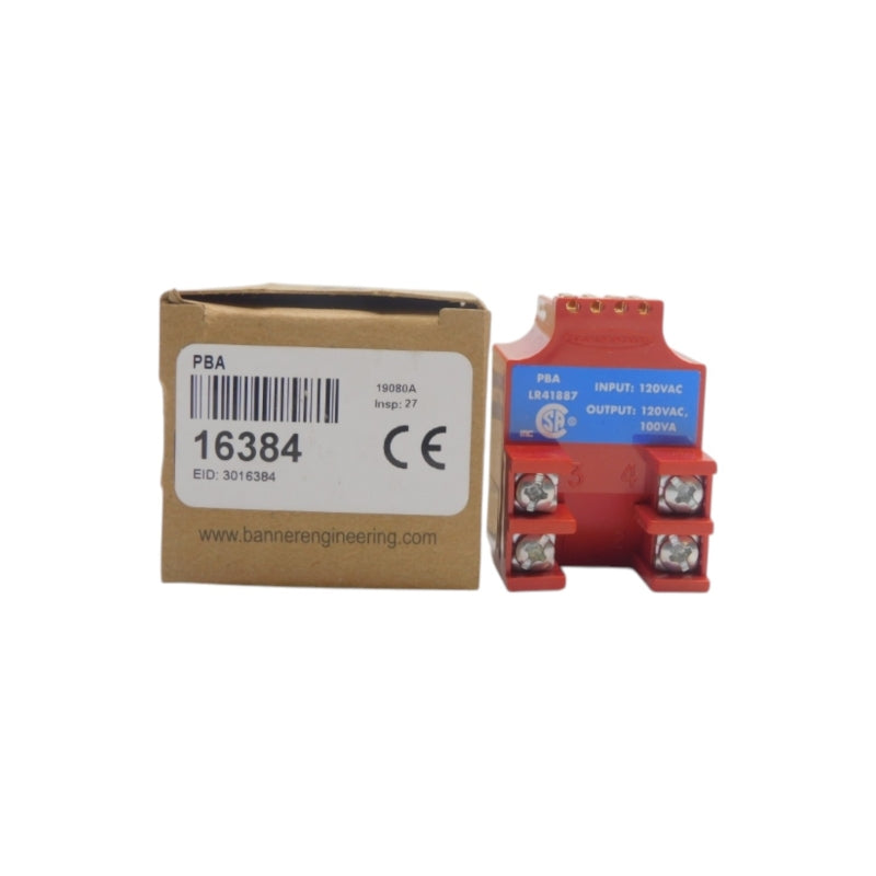 BANNER ENGINEERING PBA 16384 120VAC (AS PICTURED) NSNP
