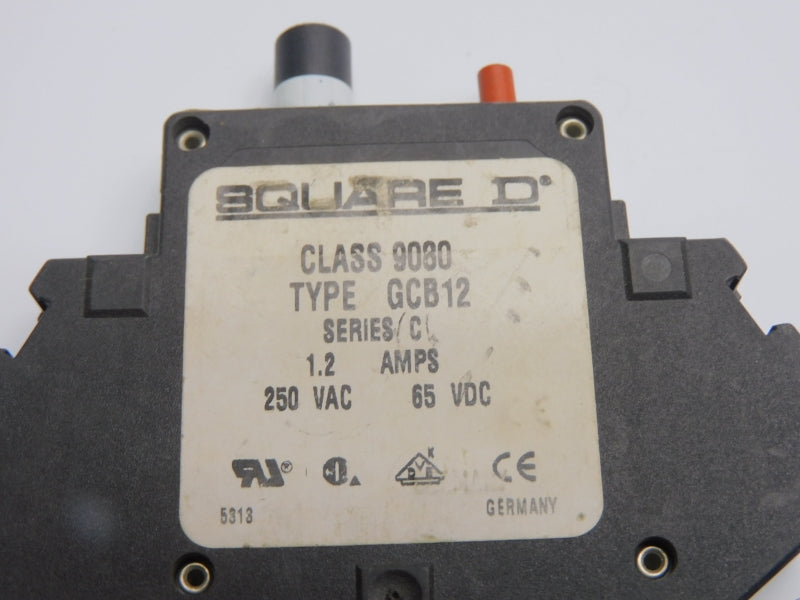 SQUARE D 9080GCB12 SER. C 250VAC 1.2A NSNP
