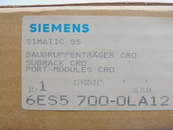 SIEMENS 6ES5700-0LA12 NSMP