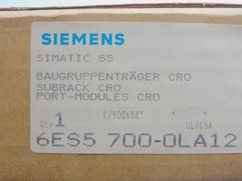SIEMENS 6ES5700-0LA12 NSMP