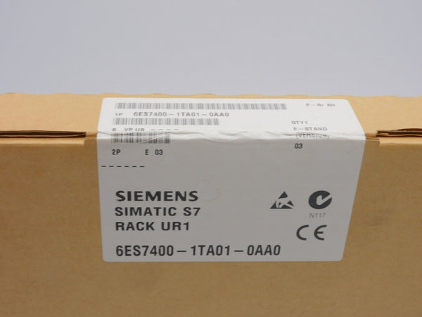 SIEMENS 6ES7400-1TA01-0AA0 VER. 03 NSFS