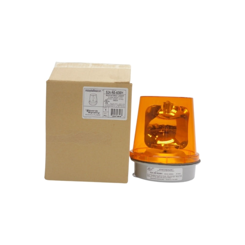 EDWARDS SIGNALING 52A-N5-40WH 120VAC .35A (NO BULB) NSMP