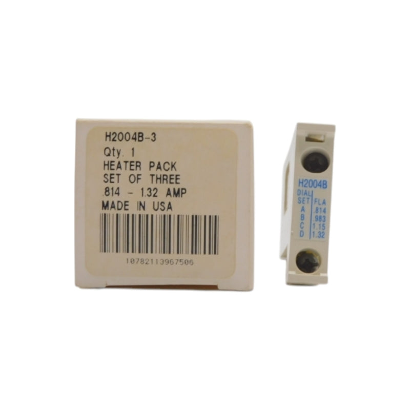 CUTLER HAMMER H2004B-3 .814-1.32A (PKG OF 3) NSMP
