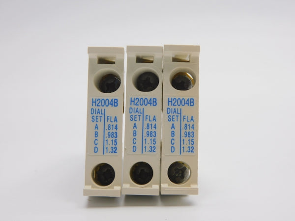 CUTLER HAMMER H2004B-3 .814-1.32A (PKG OF 3) NSMP