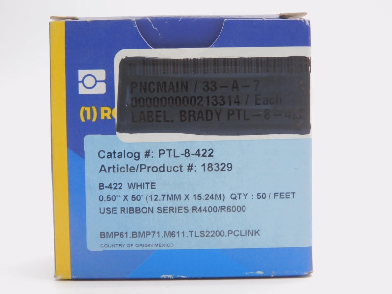 BRADY PTL-8-422 50' NSMP