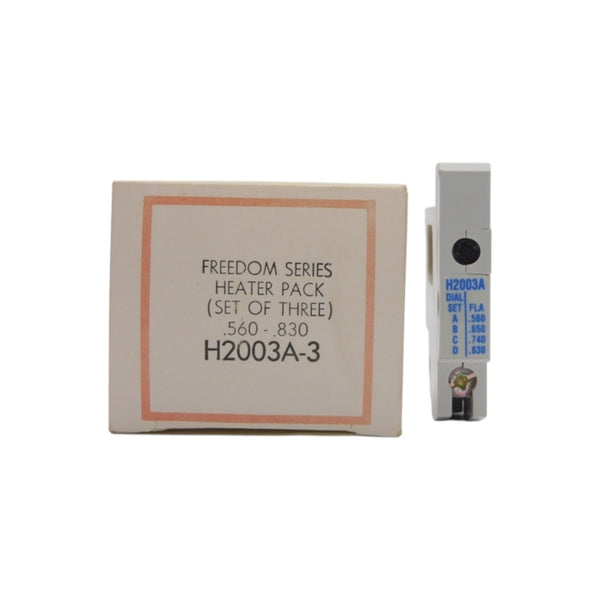 CUTLER HAMMER H2003A-3 .560-.830A (PKG OF 3) NSMP