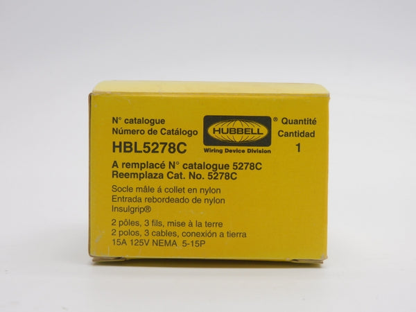 HUBBELL HBL5278C 125V 15A NSMP
