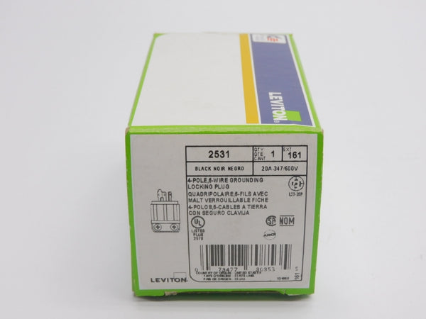LEVITON 2531 347/600V 20A NSMP