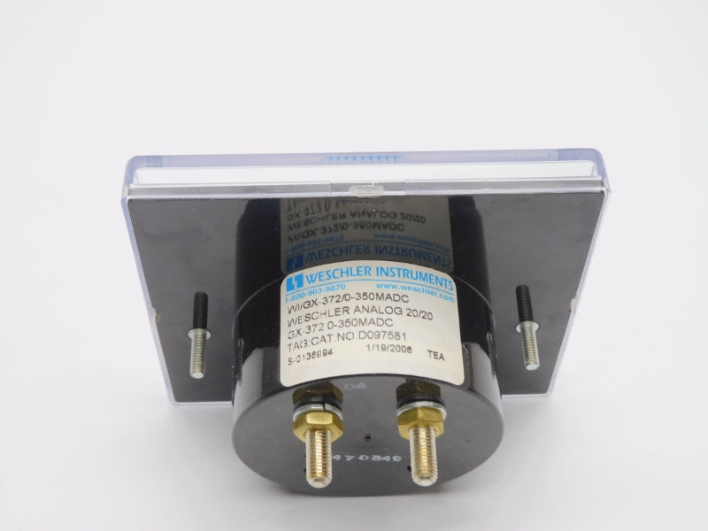WESCHLER INSTRUMENTS D097581 GX-372 NSMP