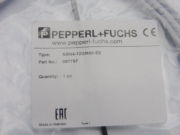 PEPPERL+FUCHS NBN4-12GM50-E2 087767 10-30VDC NSMP