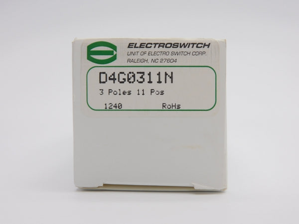 ELECTROSWITCH D4G0311N NSMP