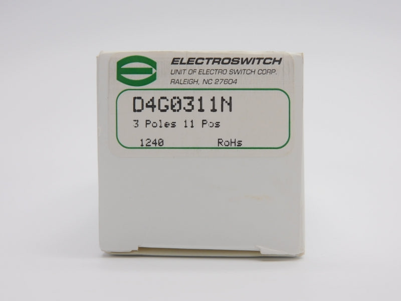 ELECTROSWITCH D4G0311N NSMP
