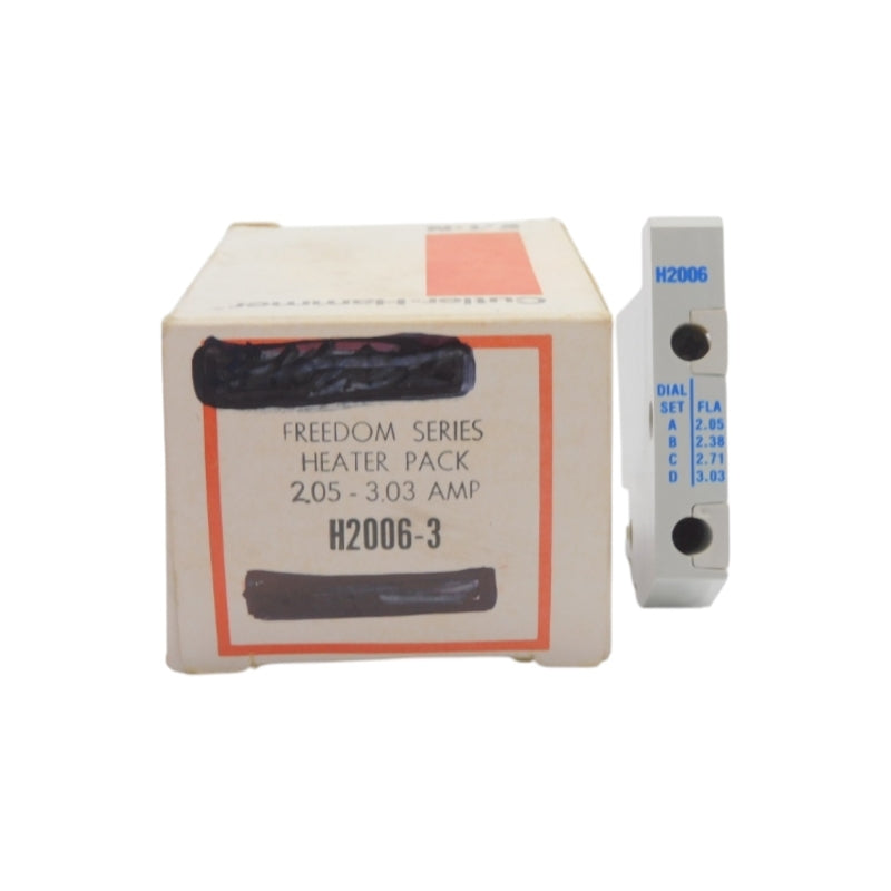 CUTLER HAMMER H2006-3 2.5-3.03A (PKG OF 3) NSMP