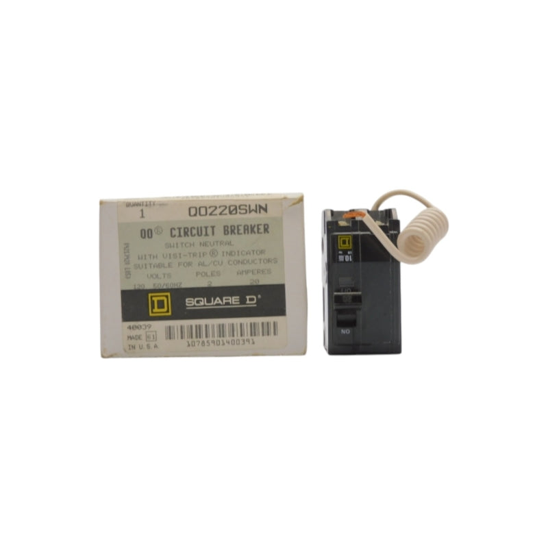 SQUARE D QO220SWN 120V 20A NSMP