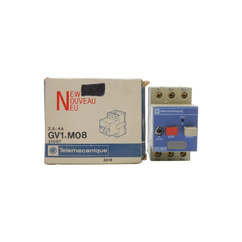 TELEMECANIQUE GV1-M08 660V 2.5-4A NSMP