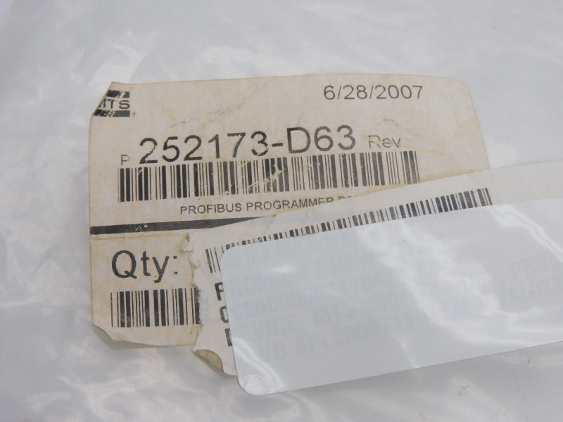 MTS 252173-D63 NSMP