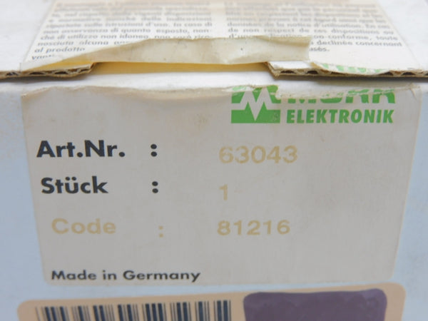 MURR ELEKTRONIK 63043 250V 2A NSMP