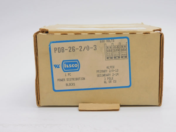 ILSCO PDB-26-2/0-3 600V 350A NSMP