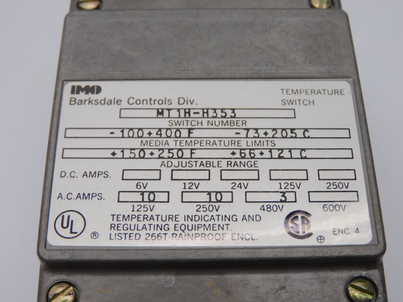 BARKSDALE MT1H-H353 600V 3A NSMP