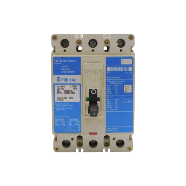 CUTLER HAMMER FDB3015L SER. C 600VAC 15A UNMP