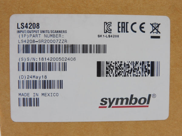 SYMBOL LS4208-SR20007ZZR 5V 0.5A NSMP