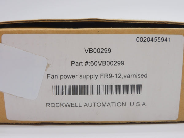ROCKWELL AUTOMATION 60VB00299 FR9-12 NSMP