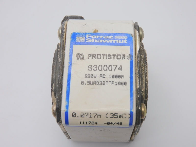 FERRAZ 6.9URD32TTF1000  S300074 690VAC 1000A (0.0717M) NSNP