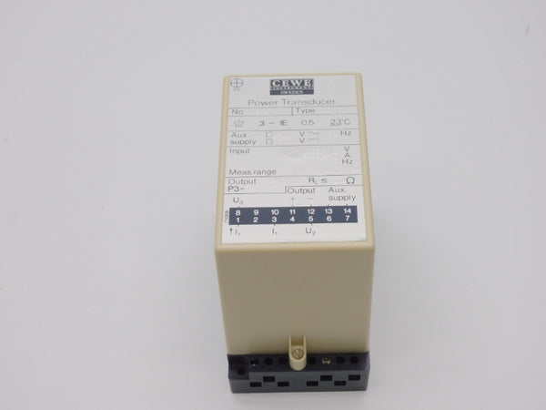 CEWE INSTRUMENT CTD114 110V 5A NSMP