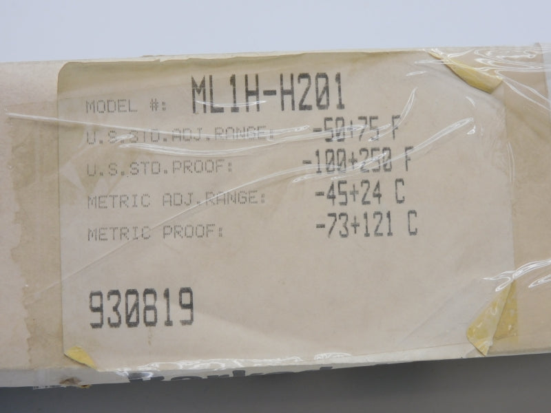 BARKSDALE CONTROLS ML1H-H201 600V 10A NSMP