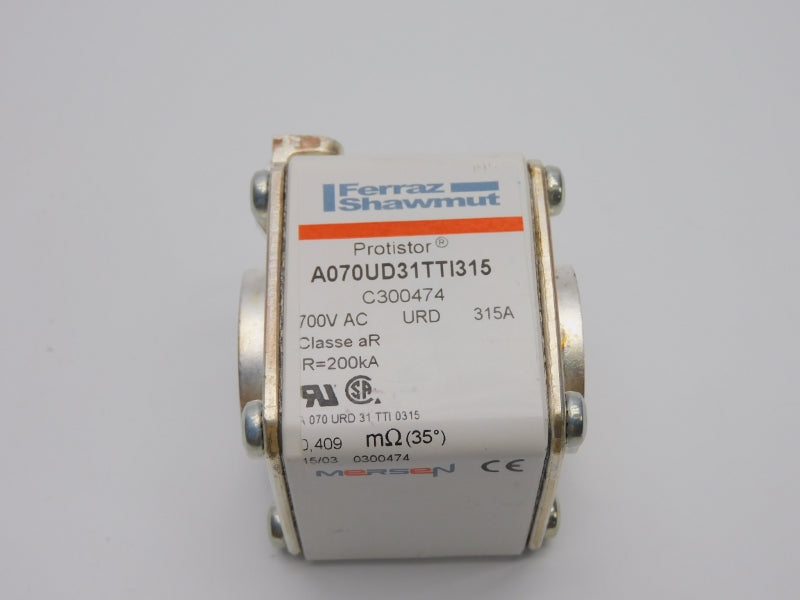 FERRAZ SHAMWUT A070UD31TTI315 C300474 700VAC 315A (0.409M) NSNP