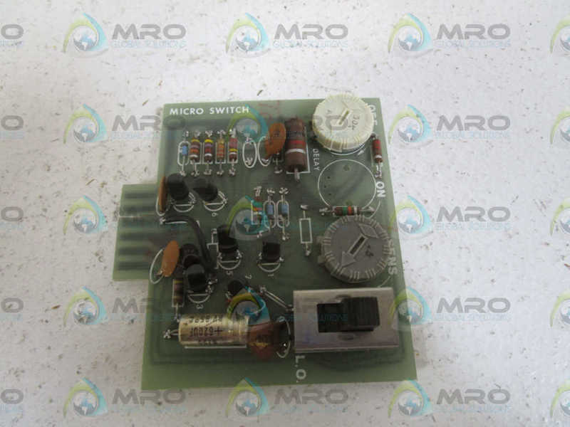 MICRO SWITCH LOG5R PHOTOELECTRIC LOGIC BOARD UNMP