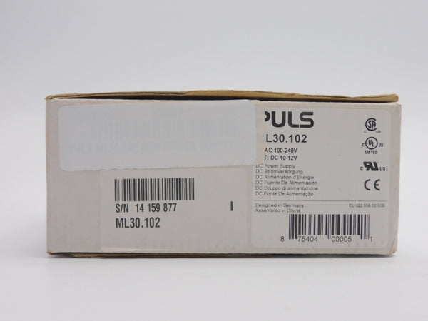 PULS ML30.102 100-240VAC 0.6A NSMP