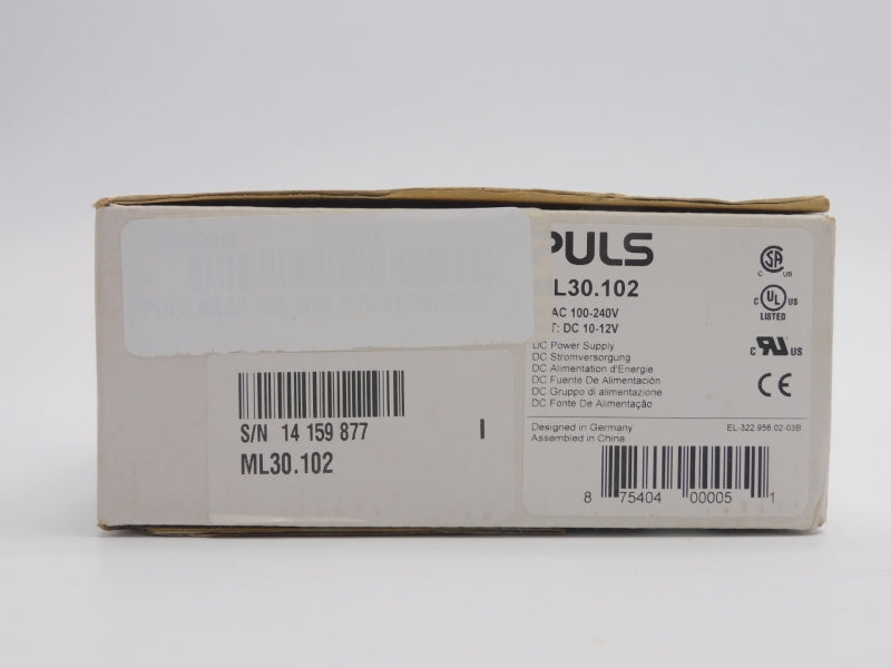 PULS ML30.102 100-240VAC 0.6A NSMP
