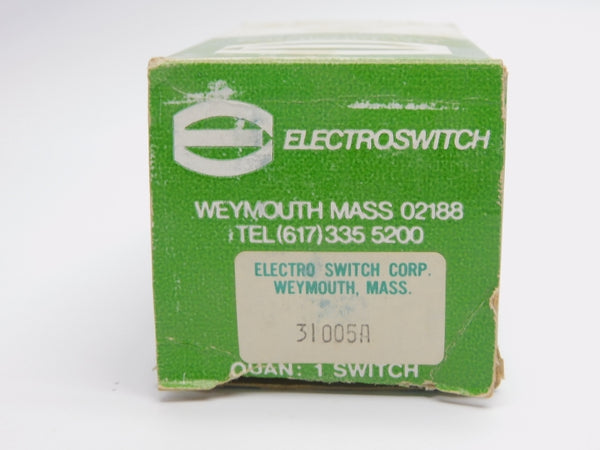 ELECTRO SWITCH 31005A NSMP