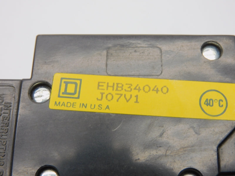 SQUARE D EHB34040 277VAC 40A NSNP