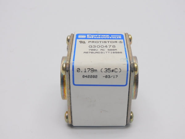 FERRAZ SHAWMUT A070URD31TTI0500 G300478 700VAC 500A (0.179M) NSNP