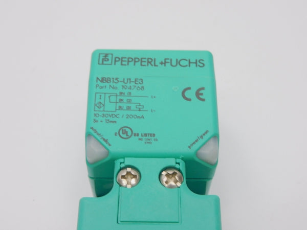 PEPPERL+FUCHS NBB15-U1-E3 194768 10-30VDC NSMP