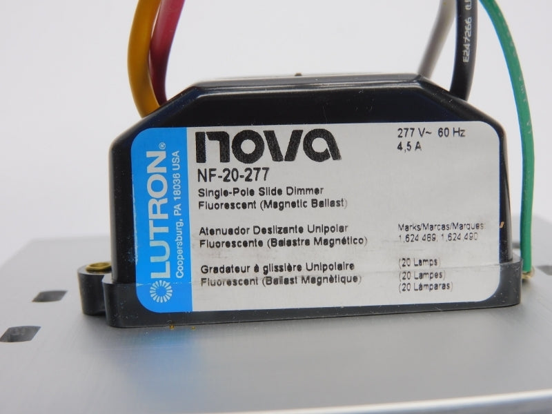 LUTRON NF-20-277-WH 277V 4.5A NSMP
